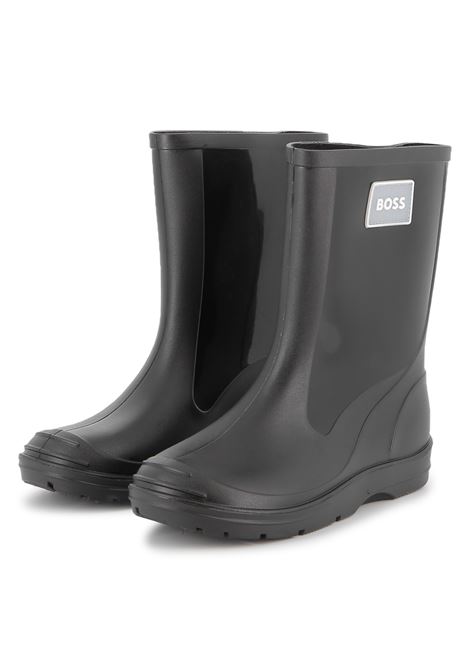 Stivali da pioggia  con logo HUGO BOSS KIDS | J5272309B